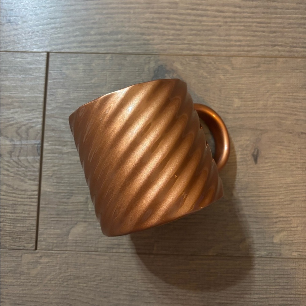 Copper Swirl Starbucks Mug